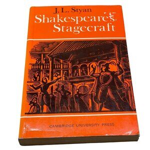 Shakespeares stagecraft book J.L. Styan paperback copyright 1970s READ